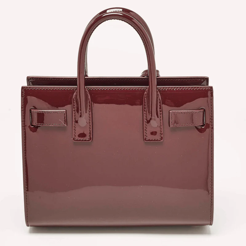Yves Saint Laurent – Sac de Jour Nano aus Lackleder